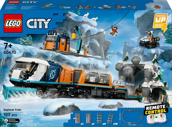 LEGO City 60470 Arktiska forskare snabbtåg
