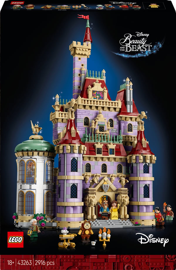 LEGO Disney Princess 43263 Skönheten och Odjurets slott