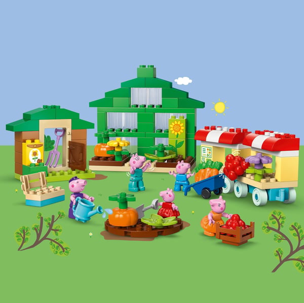 LEGO DUPLO Peppa Pig 10461 Ugglan Grisens trädgård och växthus