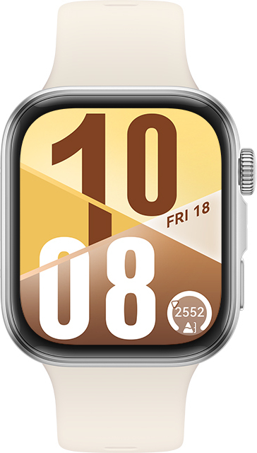 Huawei Fit 4 smartklocka, 38 mm, vit