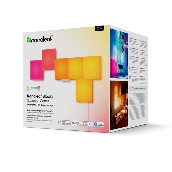 Nanoleaf Blocks - startpaket. 6 st
