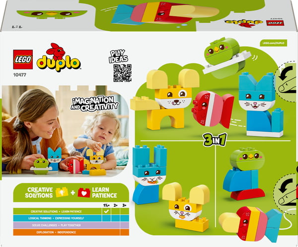 LEGO DUPLO Min första 10477 Söta kreativa husdjur 3-i-1