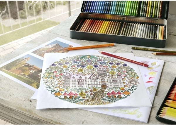 Faber-Castell Polychromos -värikynät peltirasiassa, 120 väriä
