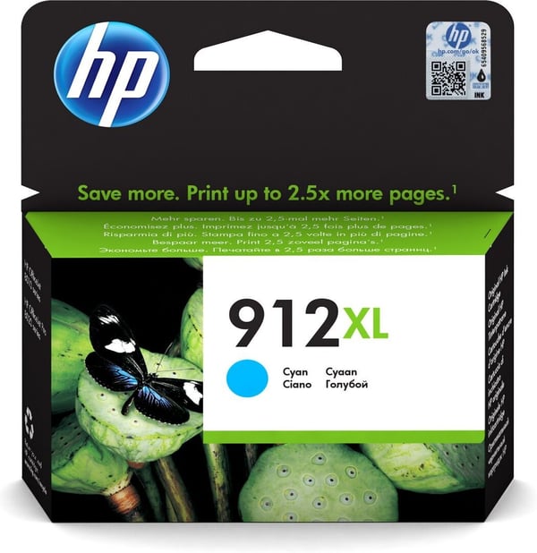 HP 912XL - bläckpatron, cyan