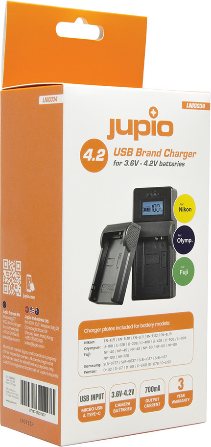 Jupio LNI0034 -USB-oplader