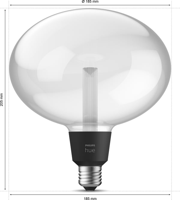 Philips Hue Lightguide-smartlampa, White and color Ambiance Filament, E27