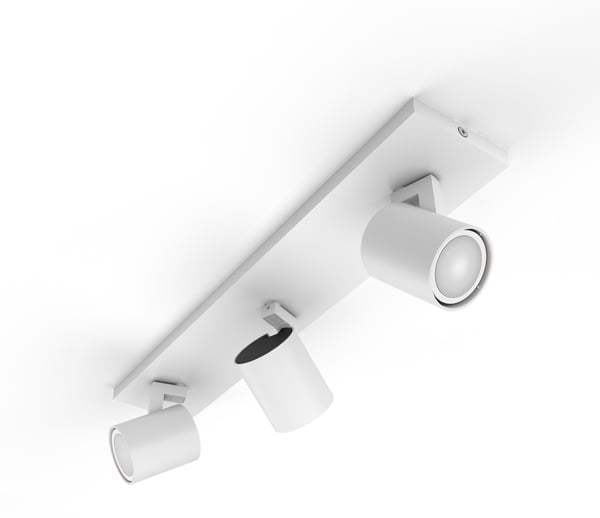 Philips Hue Runner vit ambiance - smart spotlights, 3-delad, vit, BT, 3 x 4,2 W