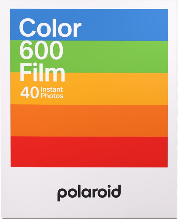 Polaroid 600 färgfilm, 5x8