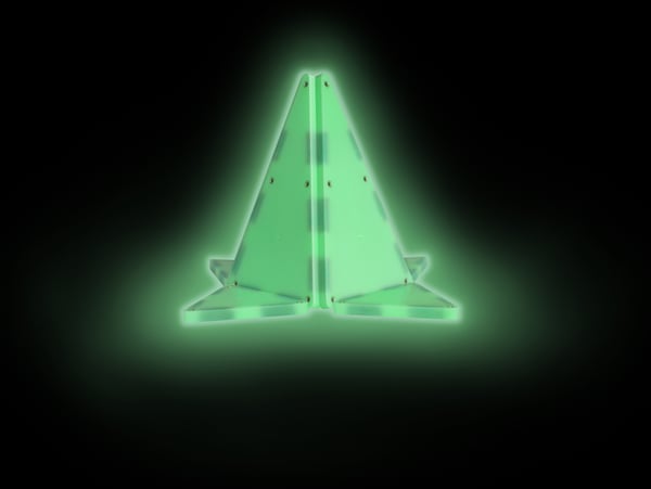 MAGNA-TILES Glow expansionsset, 16 delar