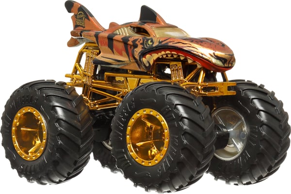 Hot Wheels Monster Trucks Bigfoot Trophy Champions bilsamling