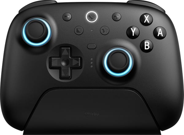 8BitDo Ultimate 2 Wireless BT-spelkontroll, PC/Switch, svart