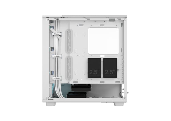 Fractal Design Epoch RGB TG ATX-chassi, vit