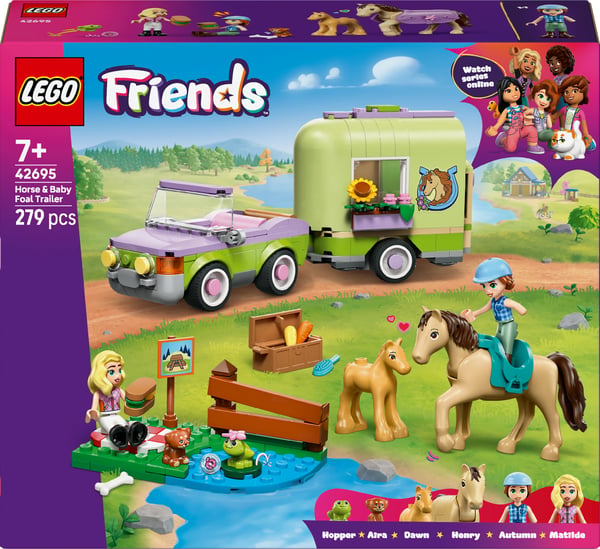 LEGO Friends 42695 Häst- och föltransport