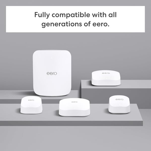eero 7 BE5000 Dual-Band Wi-Fi 7 mesh-system, 3 st