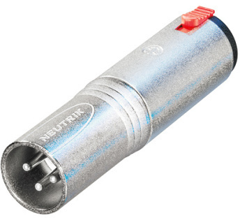 Neutrik XLR - 6,3 mm stereo honhane -adapter