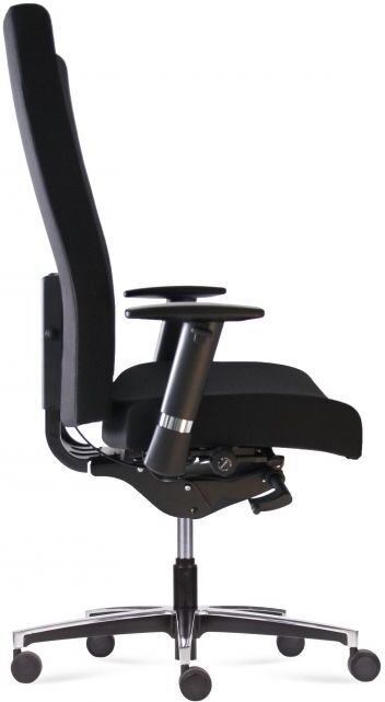 TC FREE 56XL -arbetsstol, svart