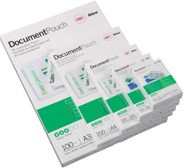 GBC Dokument A2 -lamineringsficka, 100 st