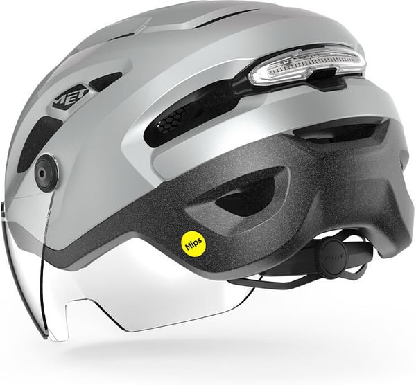 MET Intercity MIPS cykelhjelm, 56-58 cm, reflekterende