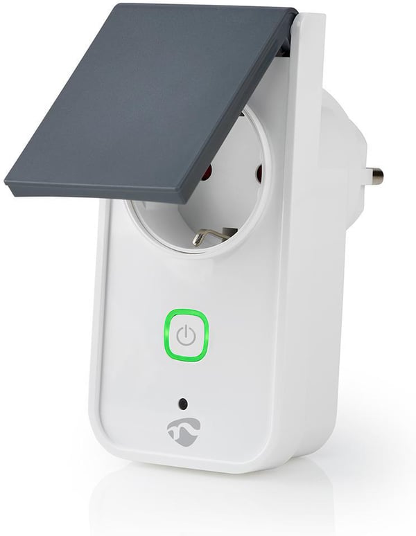 Nedis WIFIPO120FWT IP44 smart stik 16A 3680W