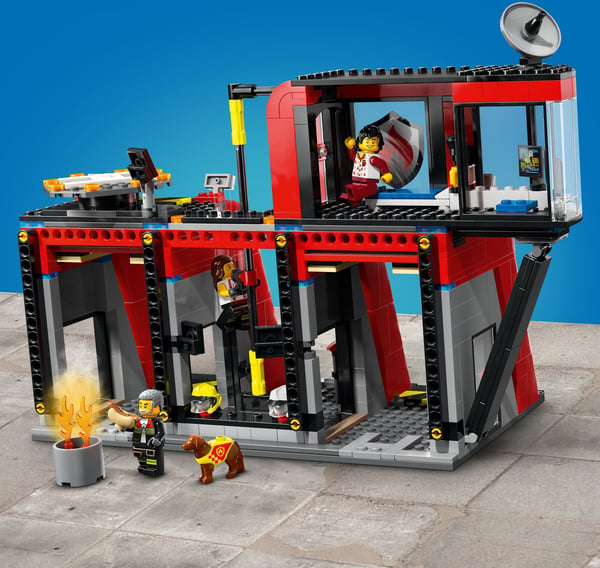 LEGO City Brandstation med brandbil Lekset 60414