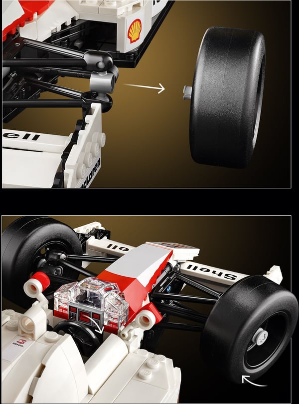 LEGO Icons McLaren MP4/4 & Ayrton Senna Set 10330
