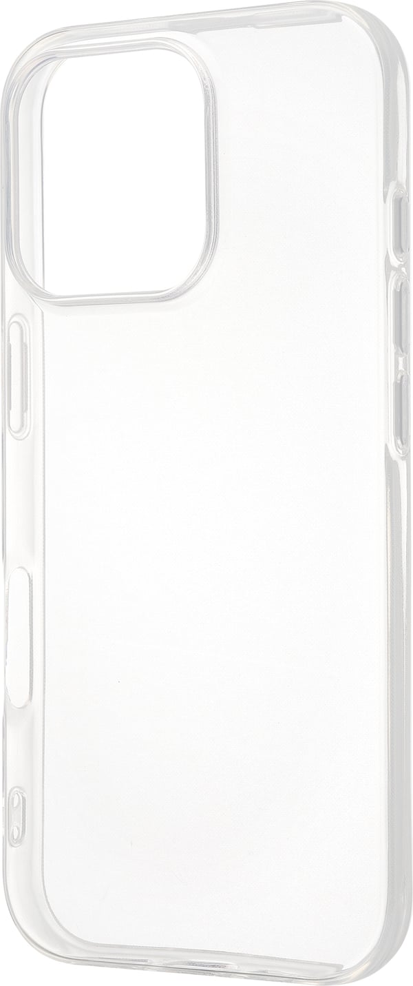 Fonekit silikonfodral, iPhone 16 Pro, genomskinlig