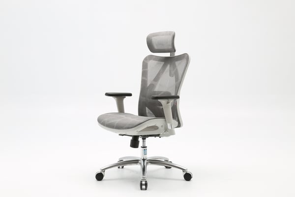 Sihoo M57 - ergonomisk kontorsstol, grå