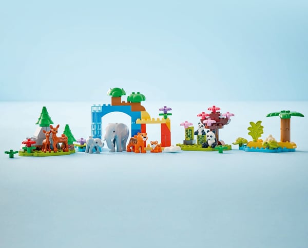 LEGO DUPLO Stad 10446 – 3-i-1 djurfamiljer