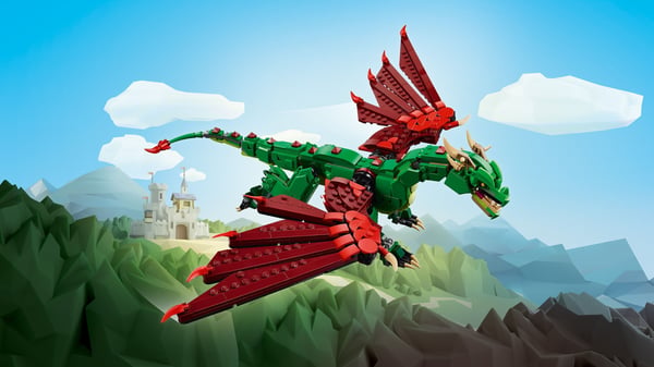 LEGO Creator Middelaldersk drage