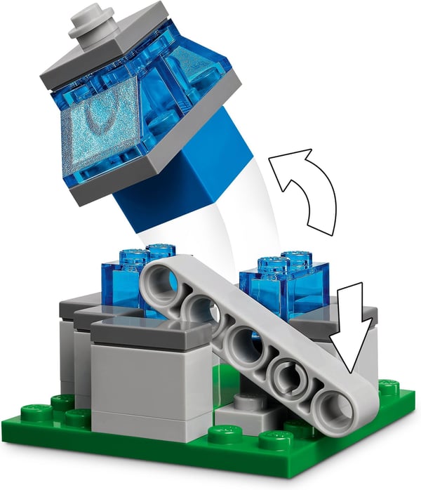 LEGO Minecraft 21273 – Hornanfén attack på byn med luftballong