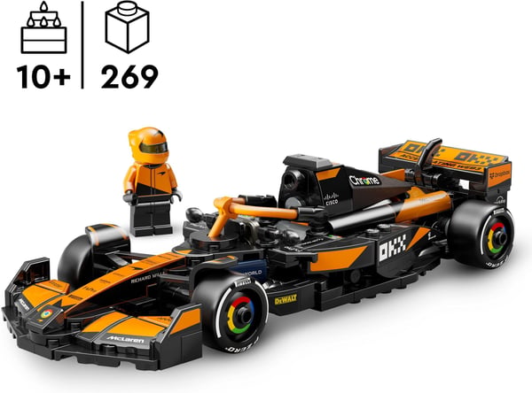 LEGO Speed Champions 77251 – McLaren F1® Team MCL38-racerbil