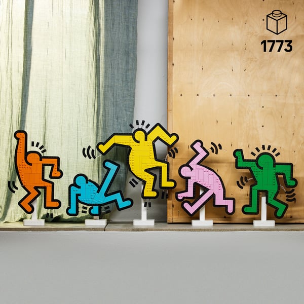 LEGO ART 31216 Keith Haring – Dansande figurer