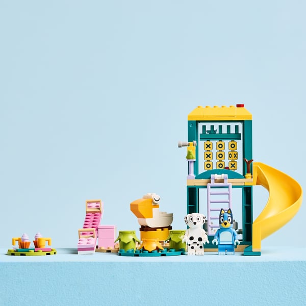 LEGO Bluey 11201 Blueys och Katts roliga stunder på lekplatsen