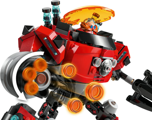LEGO Sonic the Hedgehog 77005 - Knuckles mot Dr. Eggman och Egg Crusher-roboten