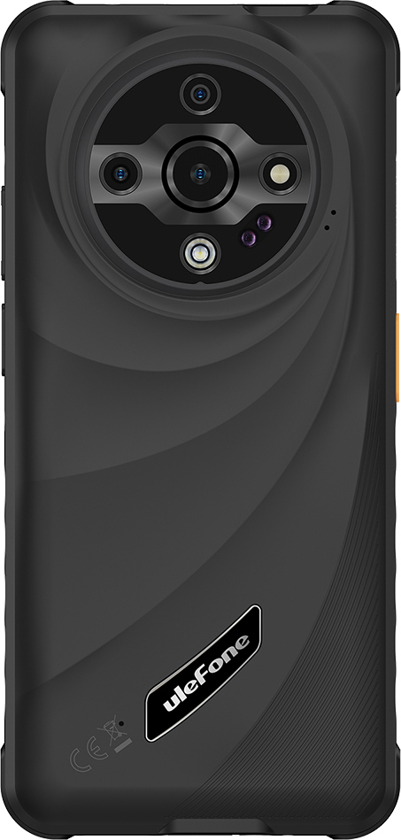 Ulefone Armor X31-telefon, 128/6 GB, svart