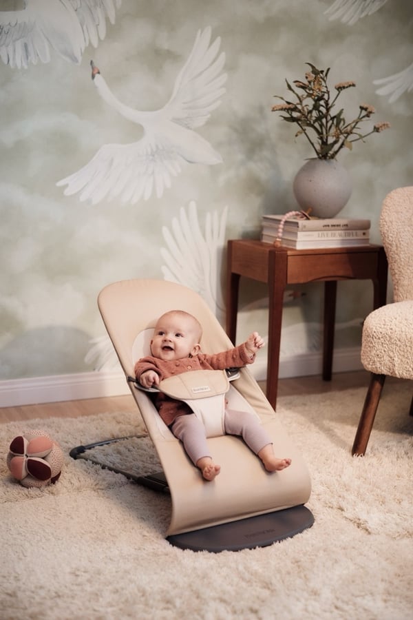 BabyBjörn Gungstol Balance Soft Väv Mellan Khaki/Beige