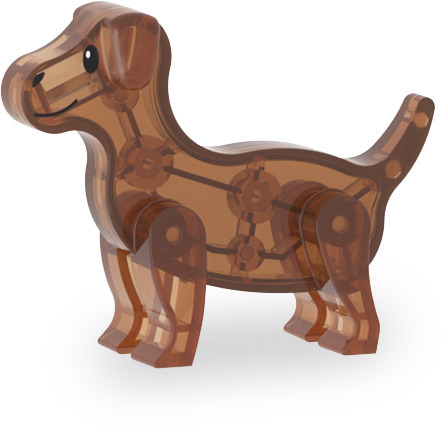 MAGNA-TILES® Hundpark magnetbyggsats, 27 delar