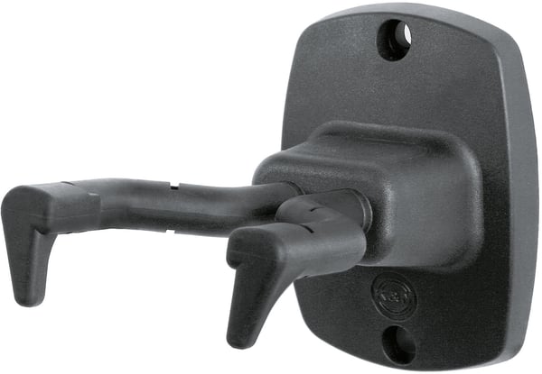 K&M 16240B väggstativ för gitarr