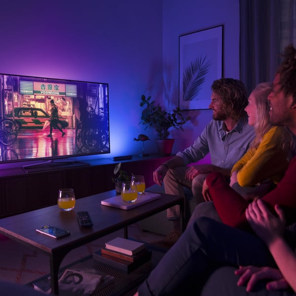 Philips Hue Play-ljuslist smart belysning, 1 st, svart