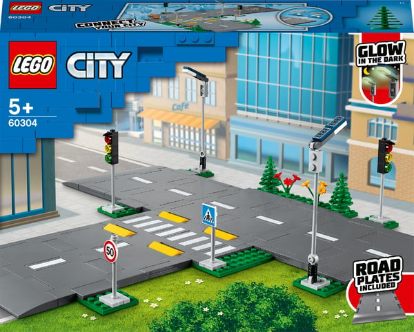 LEGO City Vägplattor 60304 Byggset (112 delar)
