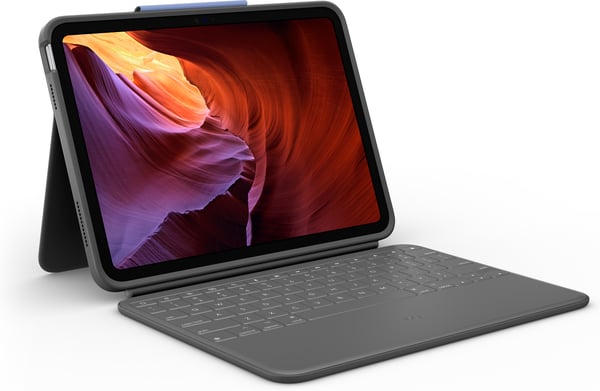 Logitech Rugged Folio -tangentbordsskal för 10:e generationens iPad