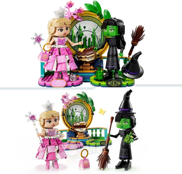 LEGO Wicked Elphaba & Glinda Bygg- och lekset med fantasileksak 75682