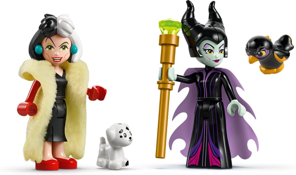 LEGO Disney Classic 43262 – Maleficents og Cruella De Vils kjoler