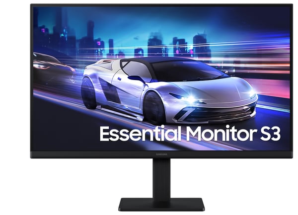 Samsung 24" Essential Monitor S3 (S32GF) Full HD 120 Hz skärm
