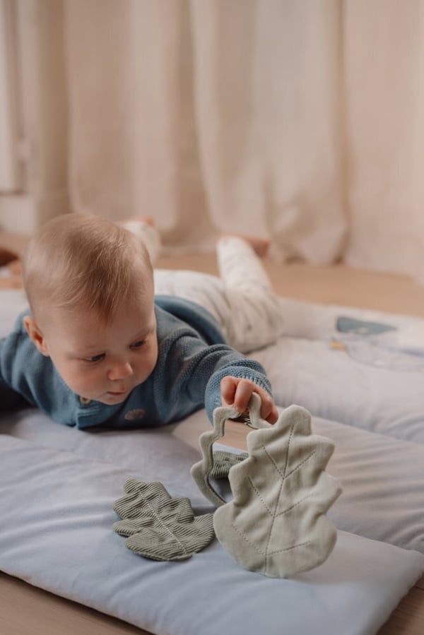 Little Dutch Skogsvänner Lekmatta, ljusblå