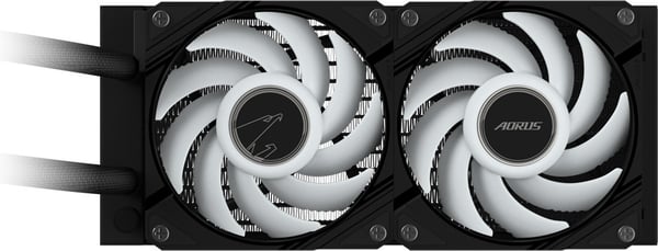 Gigabyte AORUS WATERFORCE II 240 vätskekylningssystem, svart