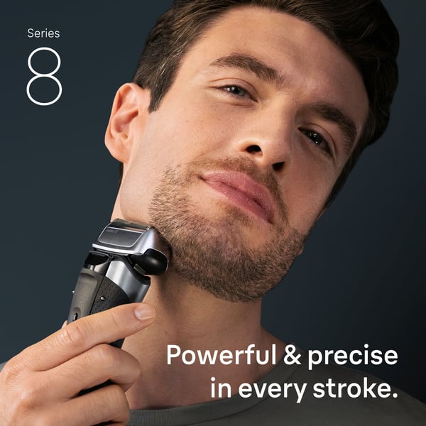 Braun Series 8, 8617S -Wet&Dry -SensoAdapt rakapparat med SmartCare-station