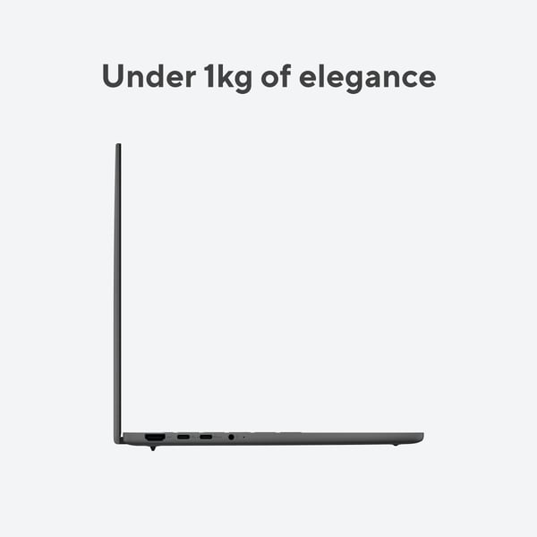 Asus Zenbook A14 bärbar dator, grå, Windows 11