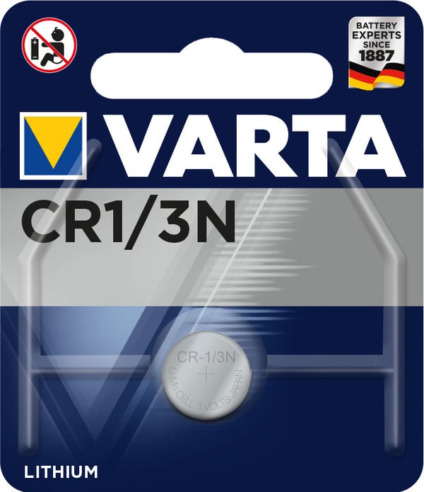 Varta CR1/3N -lithiumbatteri, 3 V