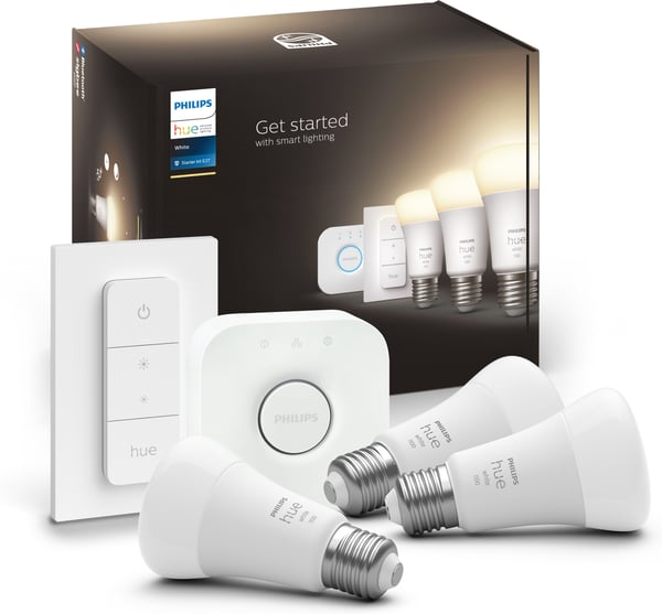 Philips Hue Starterkit -förpackning, White, E27